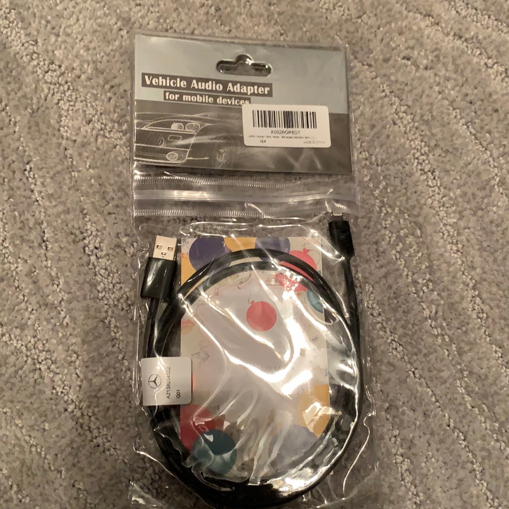 Vehicle Audio Adapter For Mobile Devices Brand New
